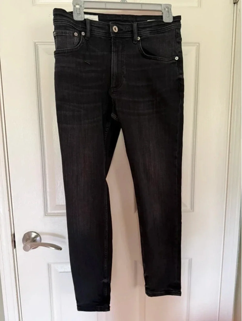 Zara Black Skinny Jeans Size 30